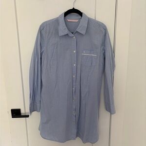 Light Blue Woman’s Pajama Shirt